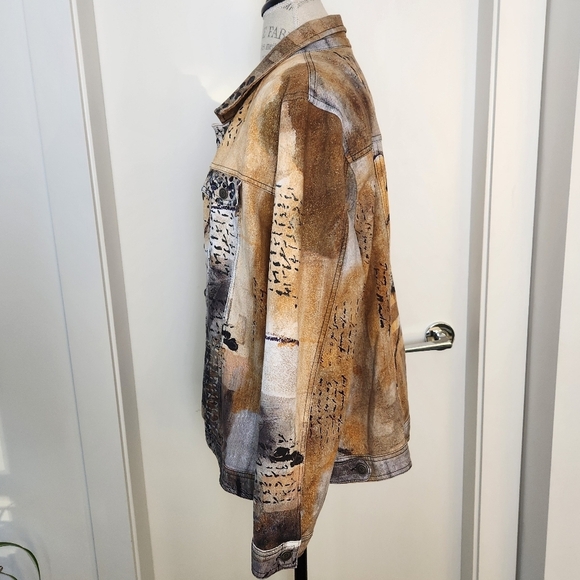 Dolcezza Sunflower Art Jacket - Picture 2 of 14